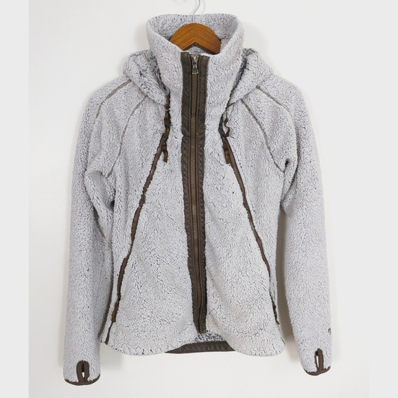 Kuhl Jackets & Blazers - KUHL Stone Flight Itlaian Fleece Zip Up Hoodie Jacket